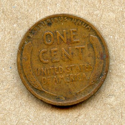 1914-Well-Circulated-Lincoln-With-Huge-Attached-Lamination?