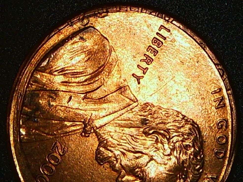 2000-Lincoln-Memorial-Off-Center-Misaligned-Lettering-On-Edge