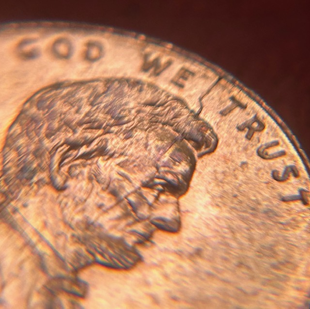 2002-P-Lincoln-Penny--Spikehead-And-Strikethrough/Die-Gouge-On-Face/Double-Eyelid?