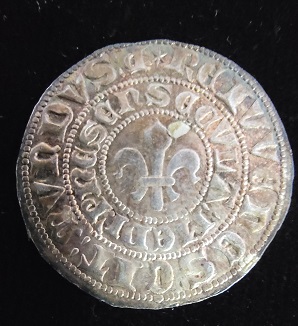 Fleur-De-Lis-Ancient-Silver-Coin?-Unsure