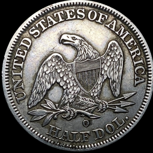 1854-Seated-Liberty-Half-Dollar-For-Grades