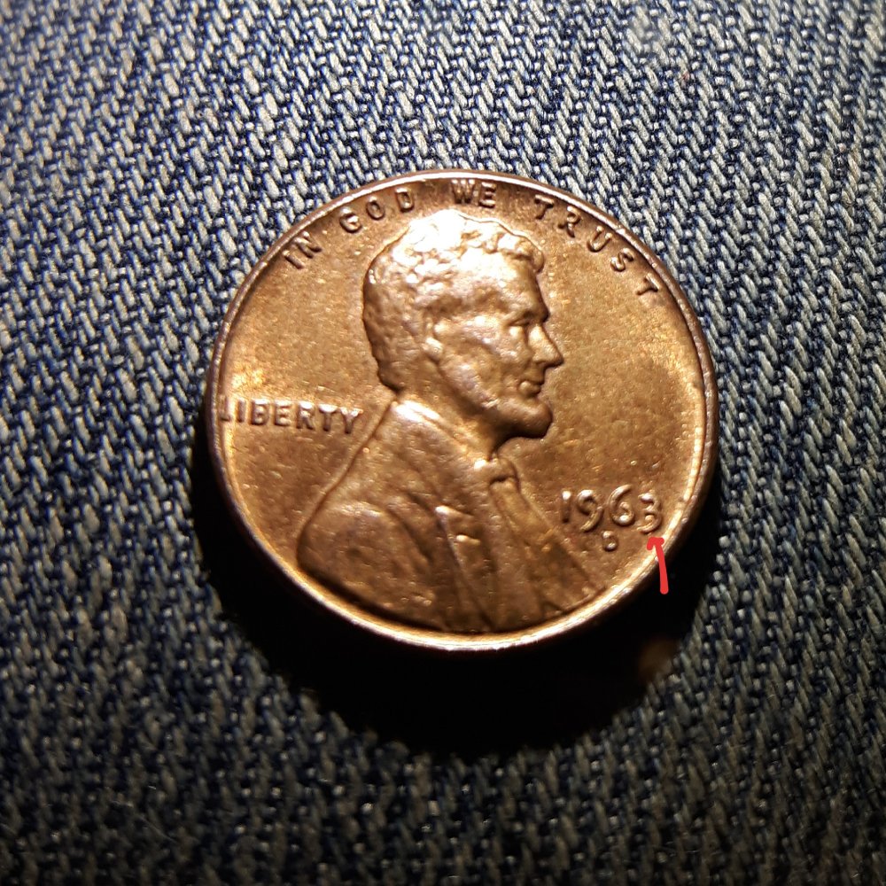 I-Believe-I-Found-A-Nice-Red-1963-D-Lincoln-Memorial-Cent-DDO