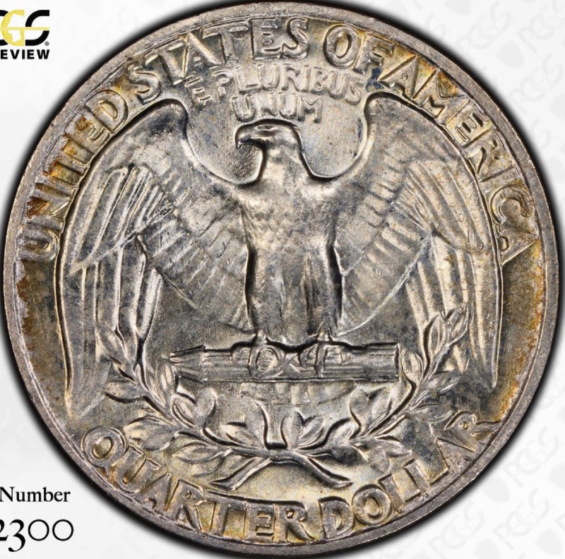 1964-P-Washington-Quarter-FS-801.-Main-PCGS-Plate-Coin!