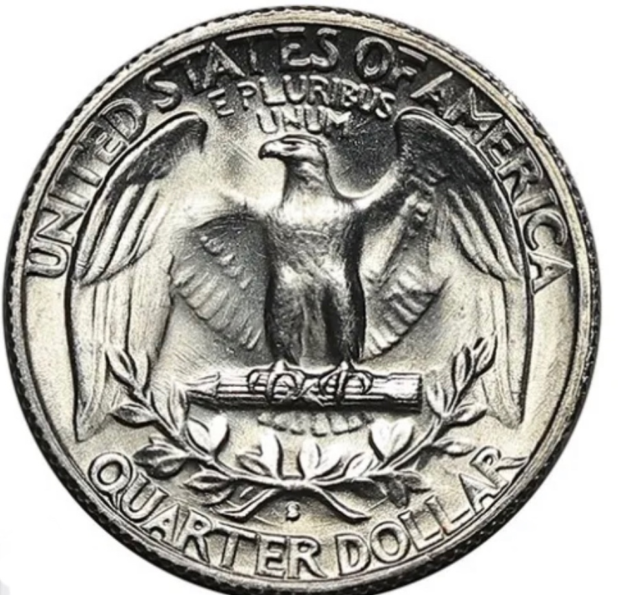 1941-S-Washington-Quarter-With-Heavily-Polished-Clashed-Dies
