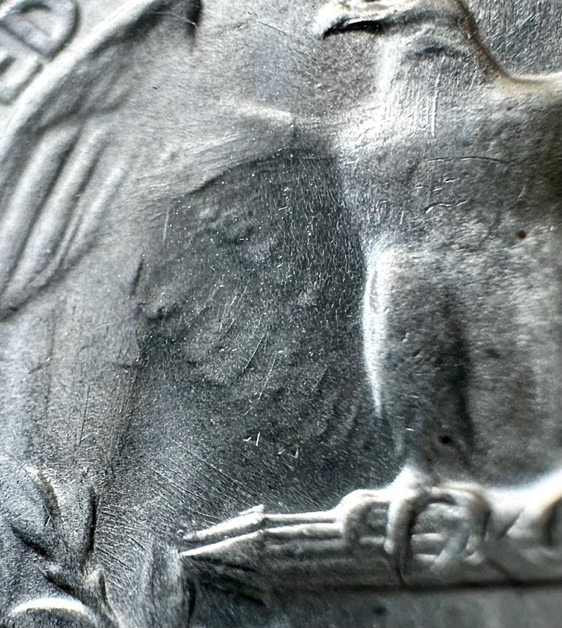 1941-S-Washington-Quarter-With-Heavily-Polished-Clashed-Dies