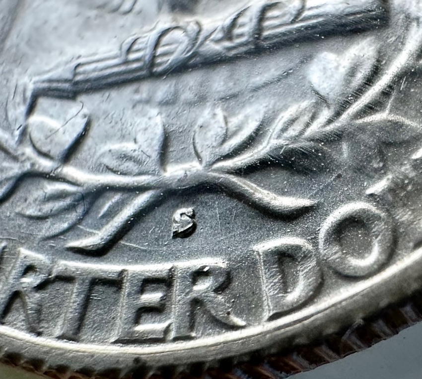 1941-S-Washington-Quarter-With-Heavily-Polished-Clashed-Dies
