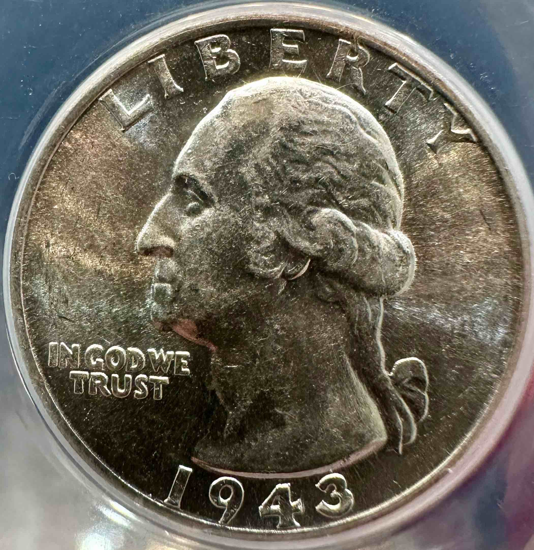 1943-P-Washington-Quarter-WDDO-16,-DDO-29-ANACS-AU-58