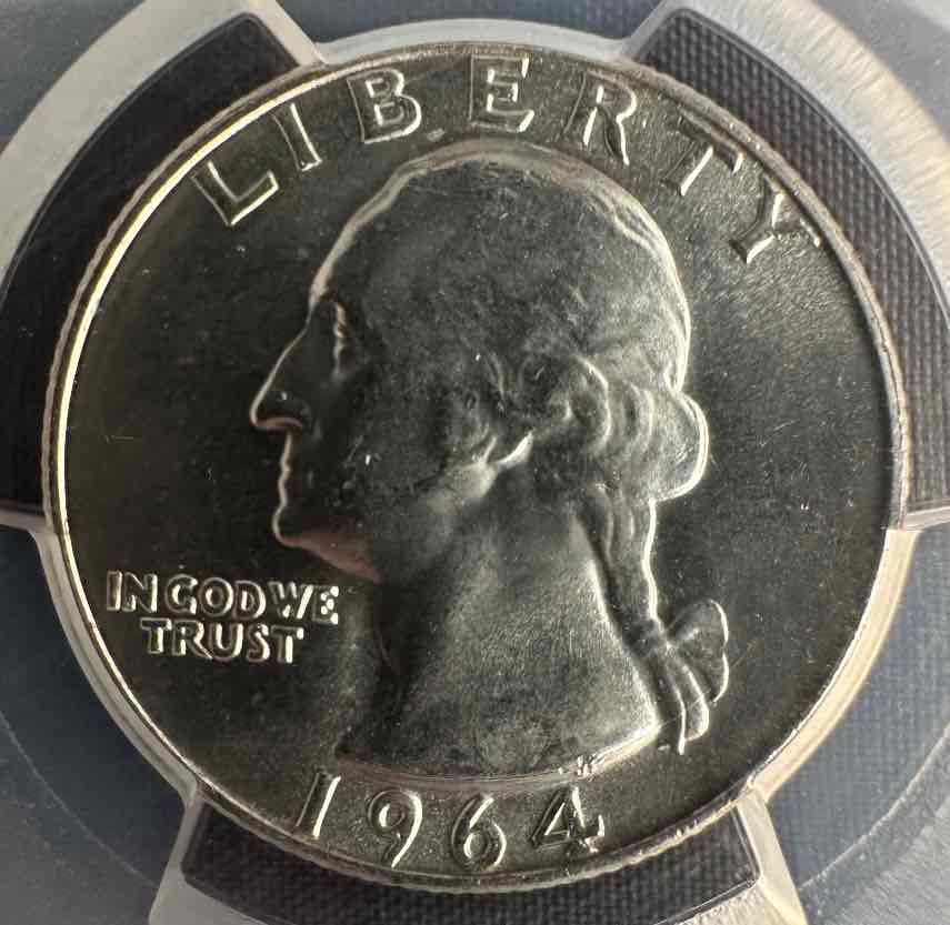 1964-P-Washington-Quarter-DDR-FS-803