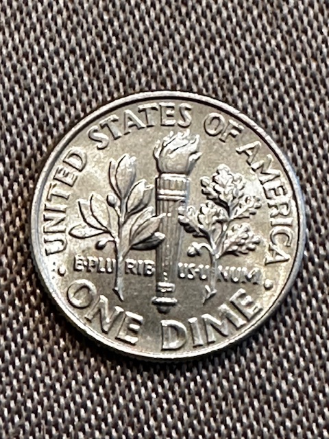 2020-P-Roosevelt-Dime-With-Die-Chip-No-2-Alike-But-Close