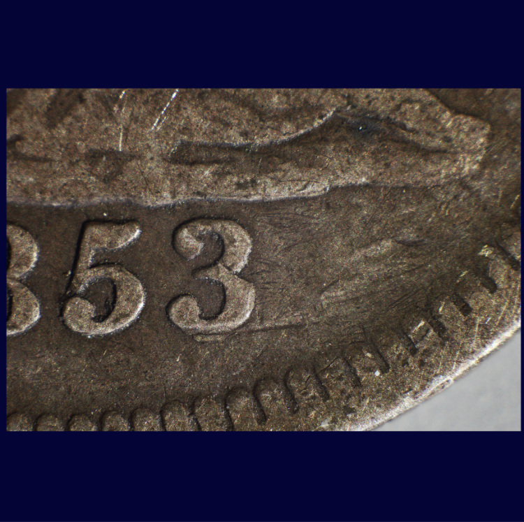 1853-25c-Arrows-And-Rays-No-Obv.-Arrows-Mint-Damage-Or-Nefarious-Post-Mint-Tooling-Marks?