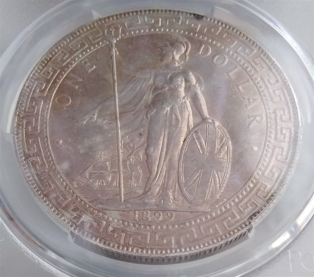 A-British-Far-East-Trade-Dollar-1899--Smaller-Planchet-And-Different-Die