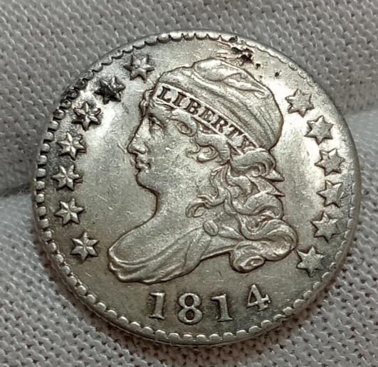 High-Grade-1814-10c-Liberty-Cap-Dime-Guess-The-Grade-Game---Answer-Posted-On-30th-July