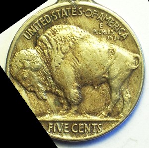 1916-Buffalo-Nickel;-5-Legs;-5-Feathers