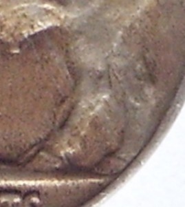 1916-Buffalo-Nickel;-5-Legs;-5-Feathers