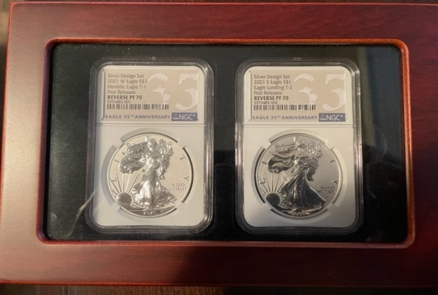 American-Eagle-2021-Silver-Reverse-Proof-Two-Coin-Set