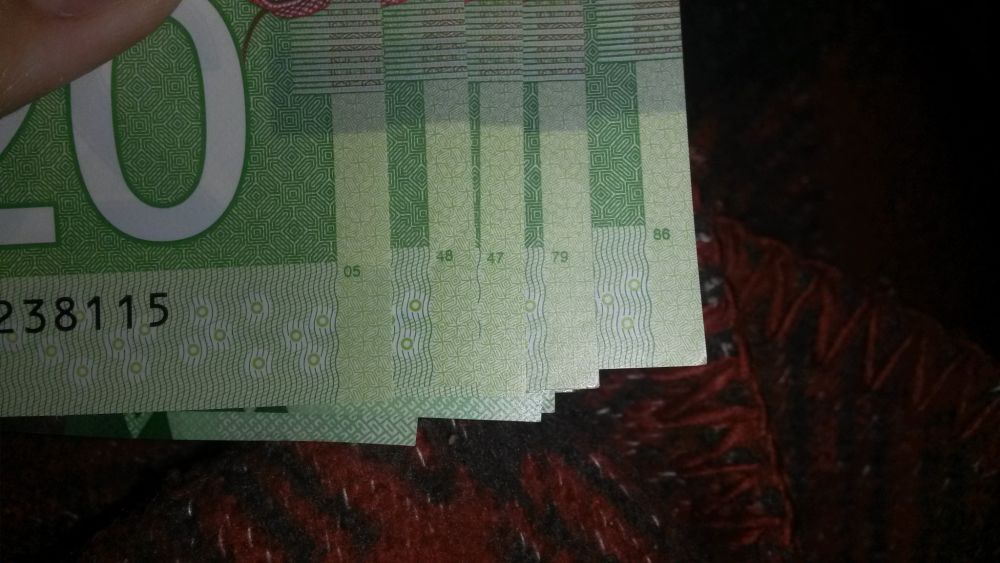 20$-Bill-Numbers