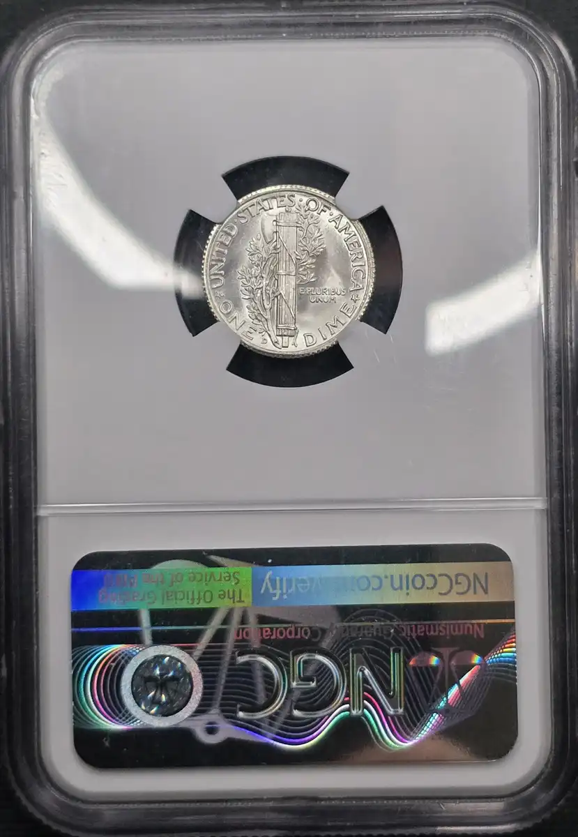 Guess-The-Grade-On-A-CAC-Approved-1940-D-Mercury-Dime!