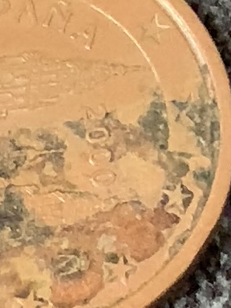 Corrosion-Damage-Or-Clad-Error?-On-5-Cent-Euro-2000-Madrid
