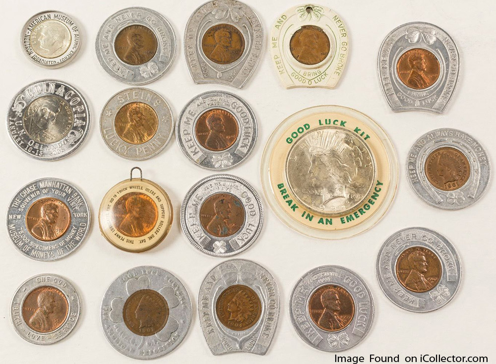 Strange-Find---1919-Penny-In-“lucky-Coin-Club”-Token