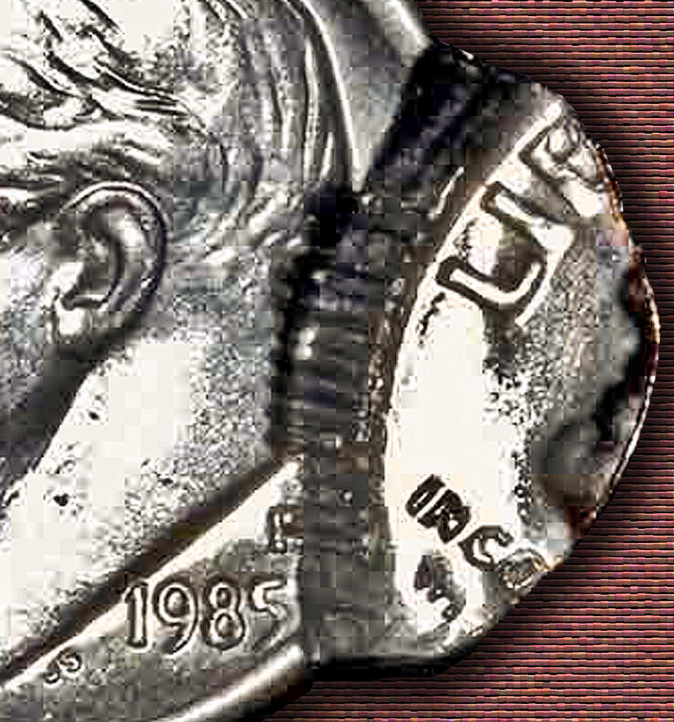 1989-P-Dime-?-Edge-Notches-On-Face-Side