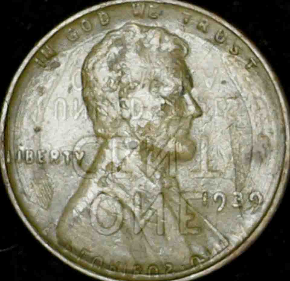 Lamination-Obv.-And-Gas-Bubble-Rev?-1939-Cent