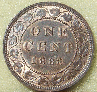 1888-Cent-With-Triple-Punched-8's.--Please-Check-Out-The-Pictures-.