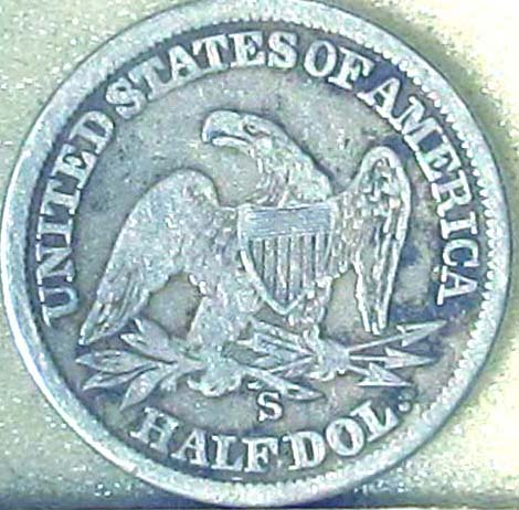 Impossible-Find?-Seated-Liberty-Half-Dollar-1860-S--0-Over-A-Clear-4.