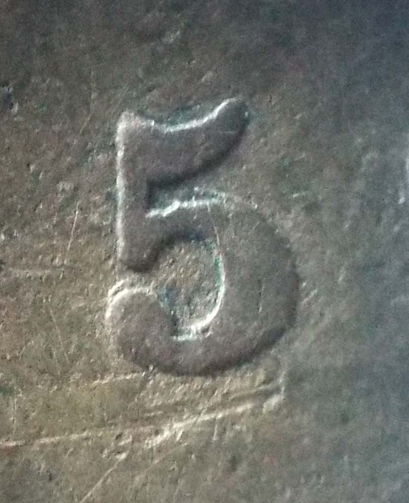 1859-Cent-5-Restruck,-But-Very-Different.-Help-With-Identification.