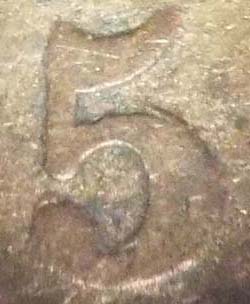 1859-Cent-5-Restruck,-But-Very-Different.-Help-With-Identification.