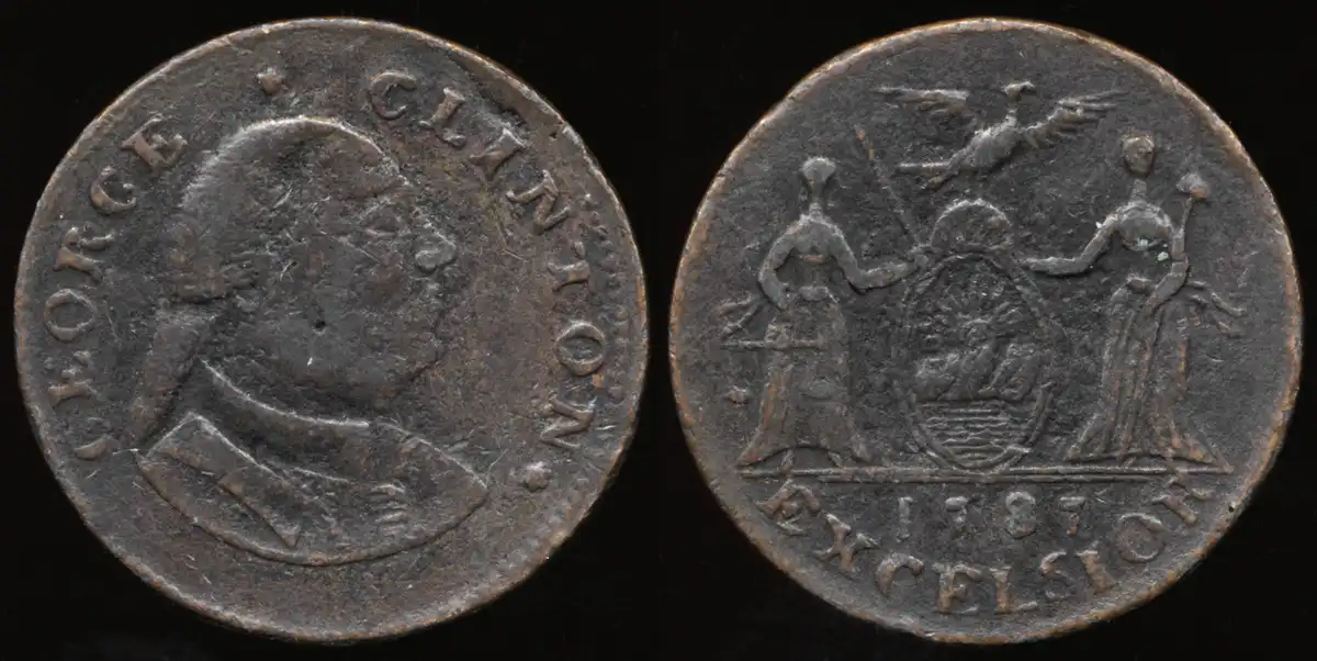 1787-George-Clinton-1/2-P