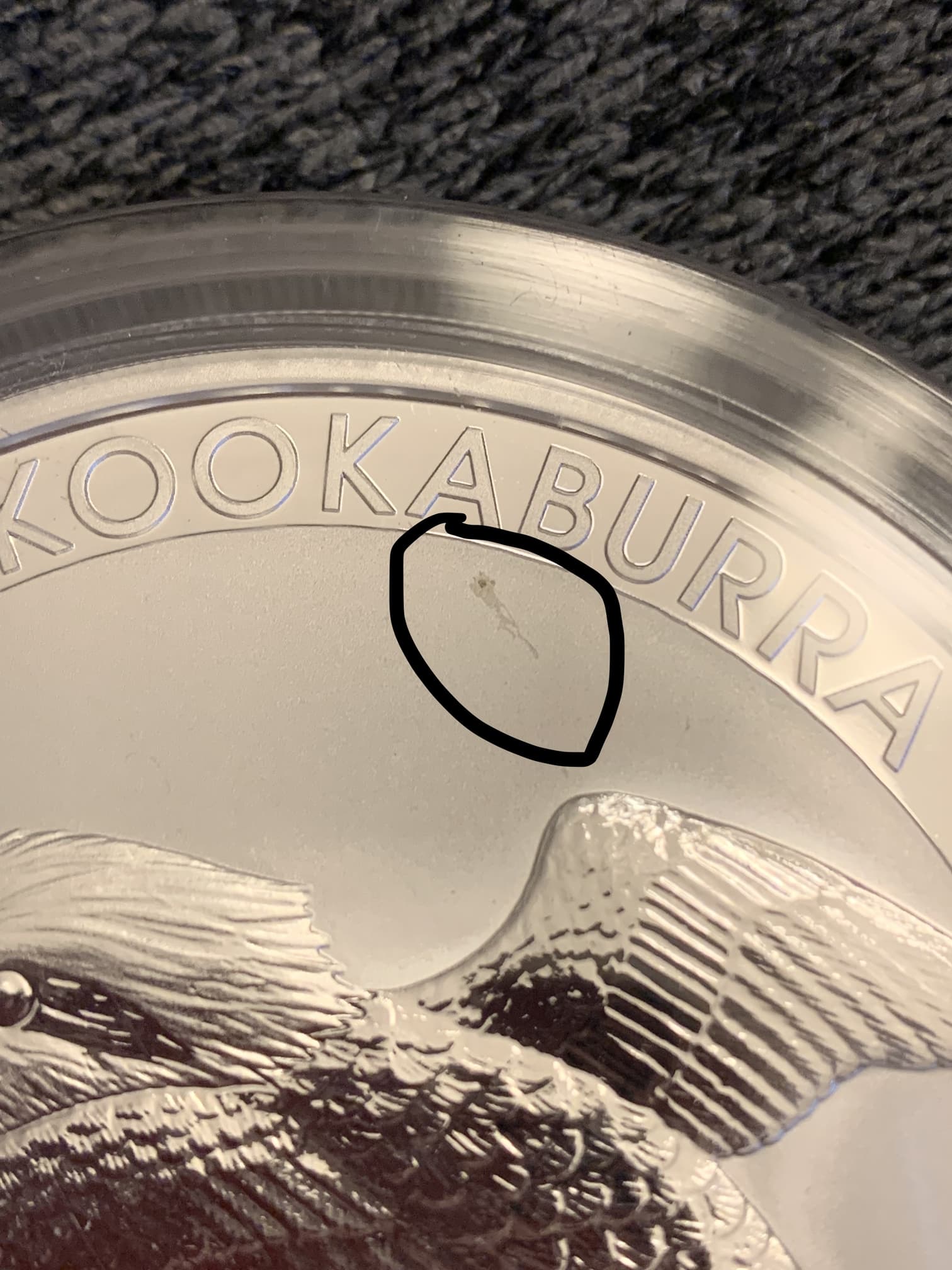 Just-Received-A-New-Brilliant-Unc-10-Oz-2011-10-Oz-Australian-Kookaburra-Silver-Coin