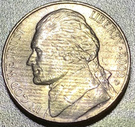 2002-D-Jefferson-Nickel-With-Multiple-Grooves
