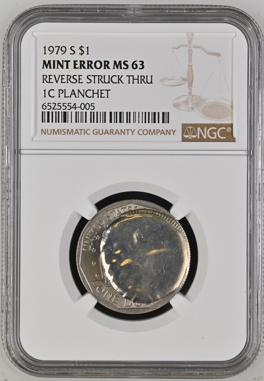 1979-S-SBA-Dollar-Struck-Through-Dime-Error