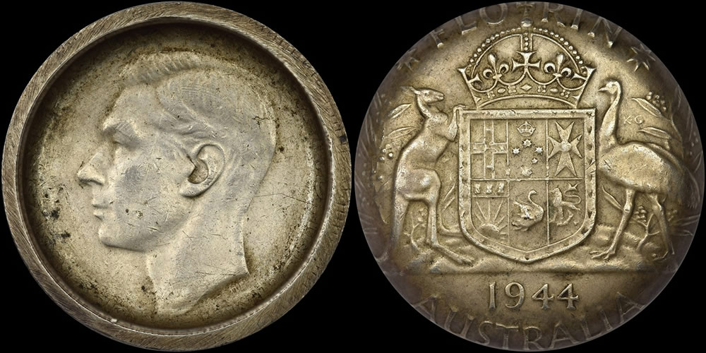 Counterfeit-Detection:-1944-Australian-Florin-Die-Cap