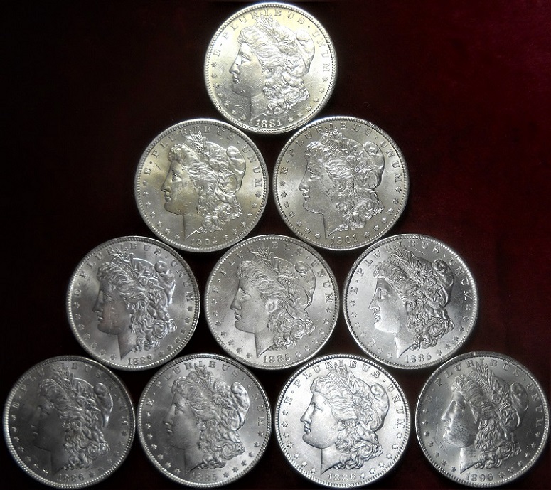 Bought-A-Short-Roll-Of-BU-Random-Morgans.