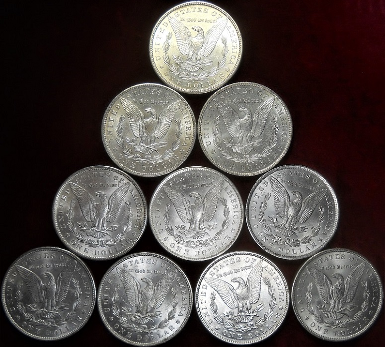 Bought-A-Short-Roll-Of-BU-Random-Morgans.