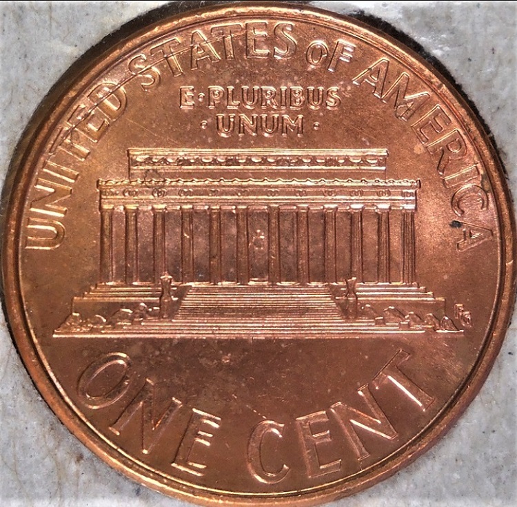 1999-P-Lincoln-Cent-Retained-Struck-Though-Or-Damage?