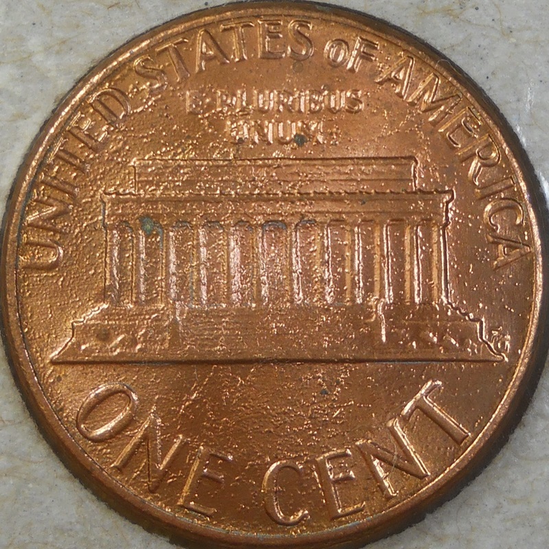 1983-P-Lincoln-Cent-With-Extreme-Plating-Issues.