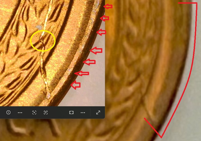 1955-S-Lincoln-Wheat---Die-Crack-Or-PMD?