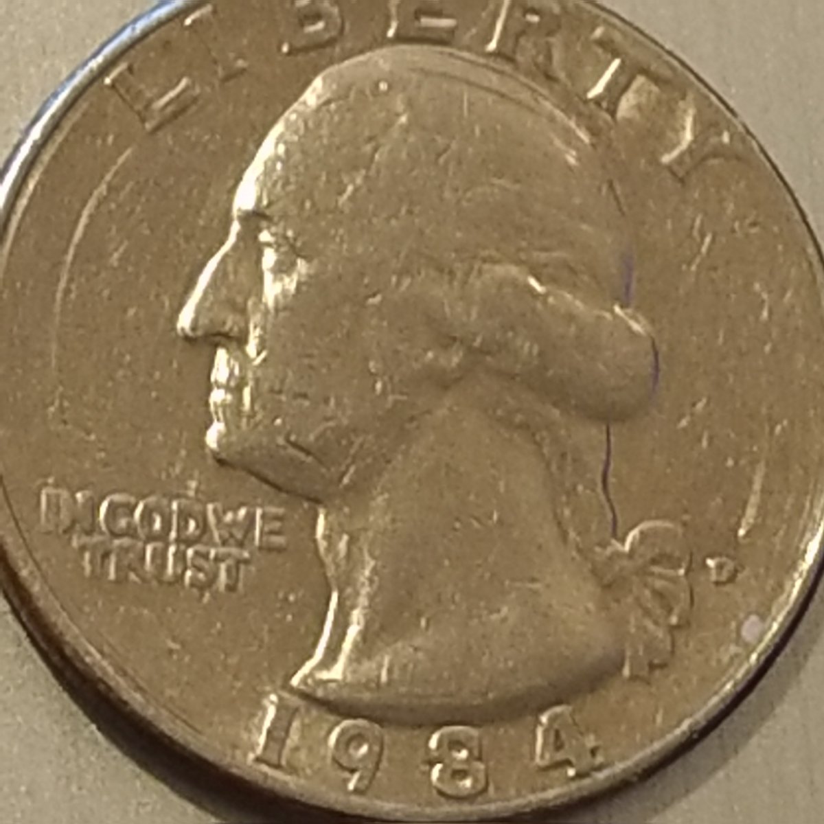 1984-Quarter-With-3-Circles-On-The-Face.-Strange?