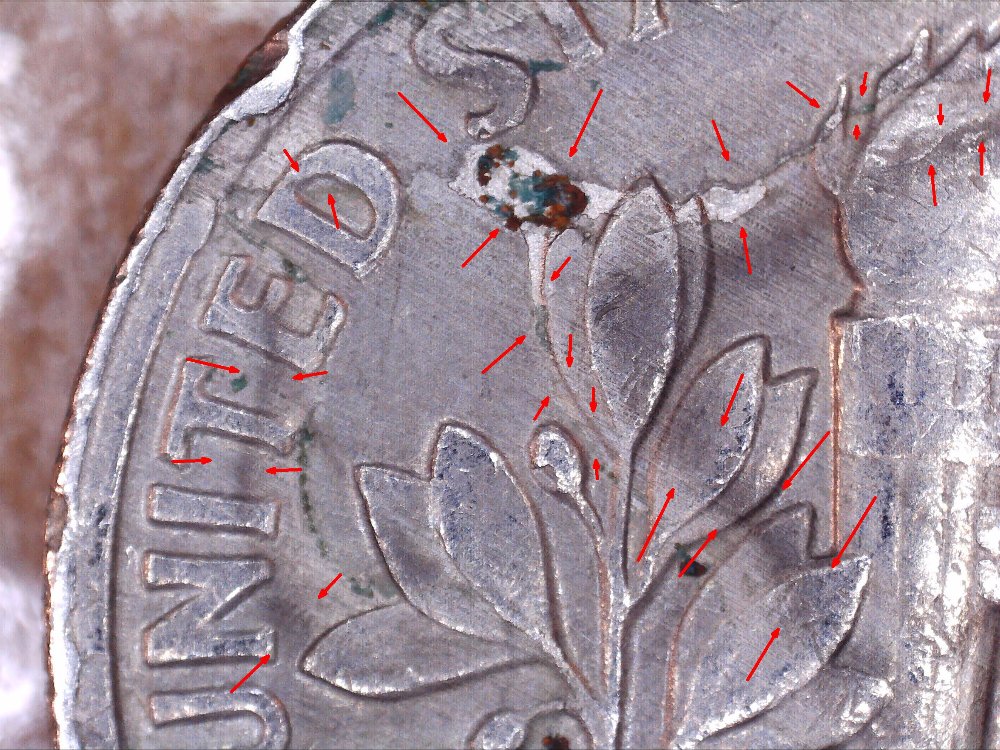1990-P-Roosevelt-Dime-With-Major-Die-Run-And-More-Mystery-Error