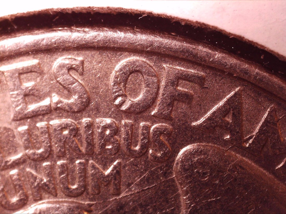 1995-P-W.-Quarter-With-A-Nice-Die-Crack-Rev.-&-Possible-Error-On-