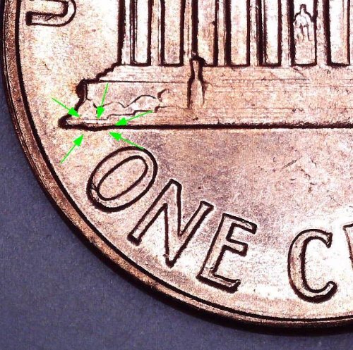 1961-D-RD-Lincoln-Cent-Errors-/-Varieties