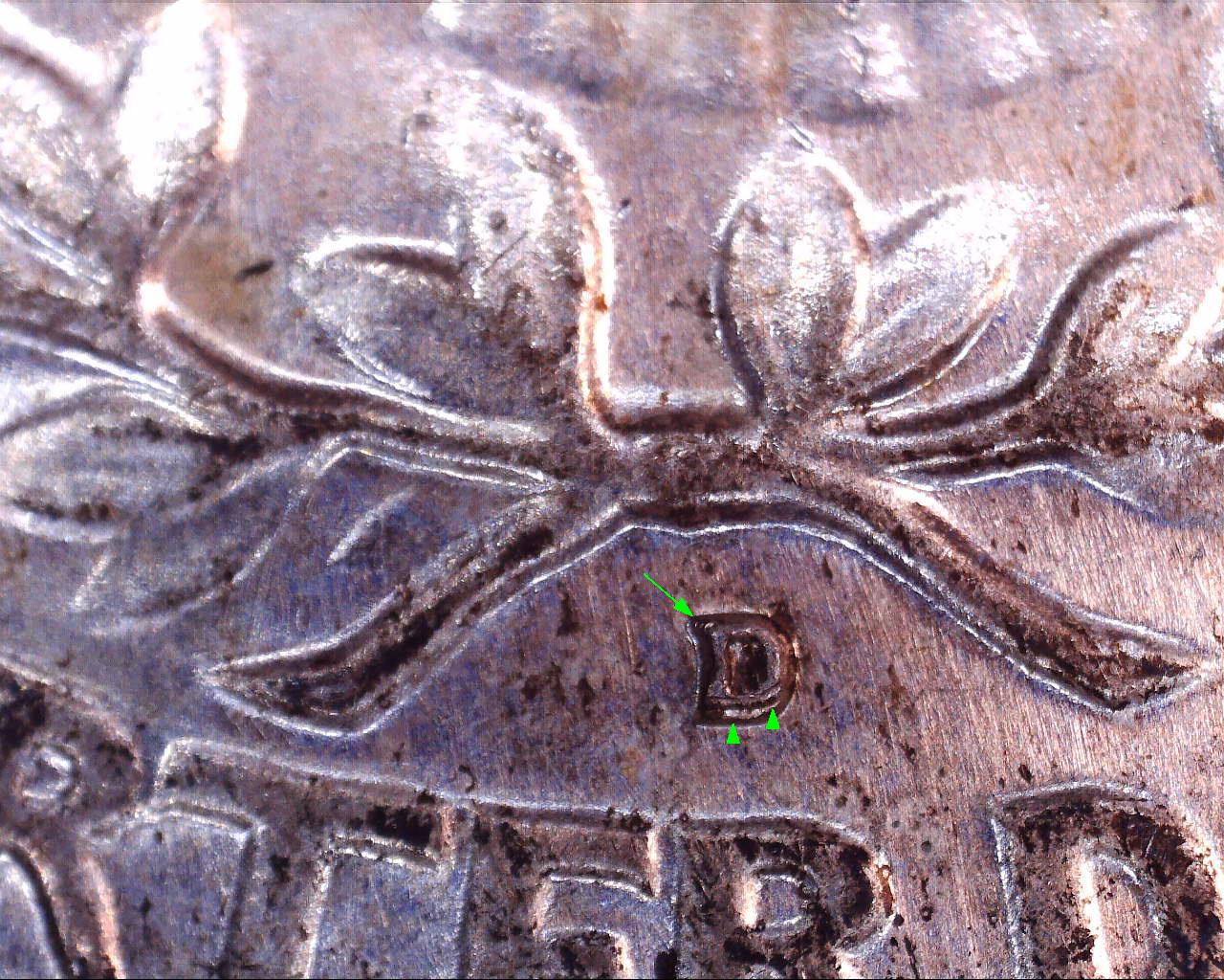 2019-P-Ros.-Dime-Strike-Through-*-Possible-D/D-On-Quarters-&-1973-D-Penny