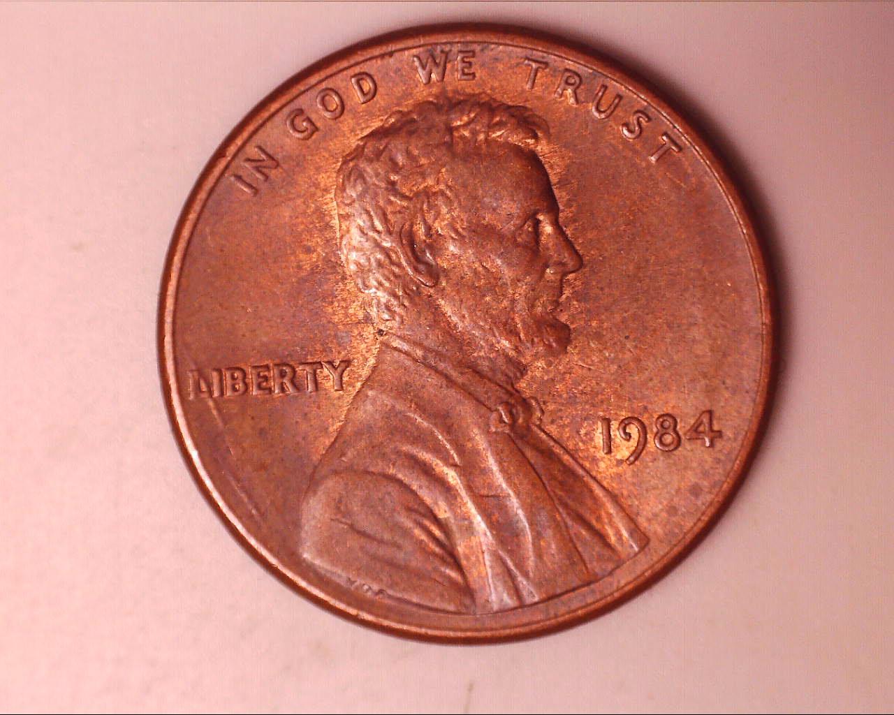 1984-Lincoln-Cent-BN-With-DDO