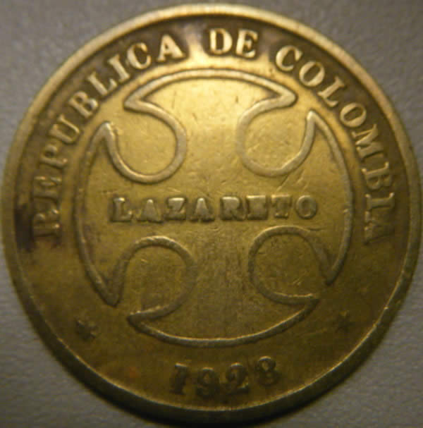 1928--Columbia-50-Centavos