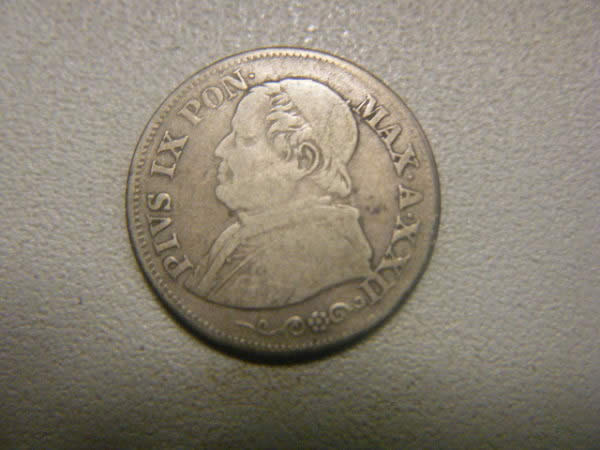 Papal-States-1868-Coin-Value/Grade