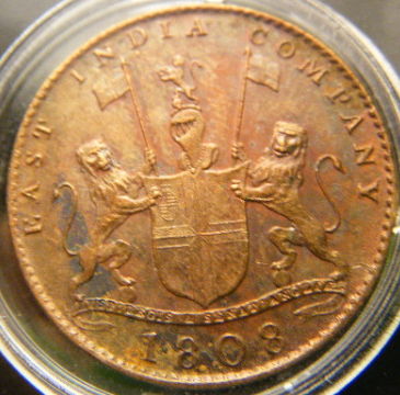 British-Indian-1808-X-Cash-Coin-Grade