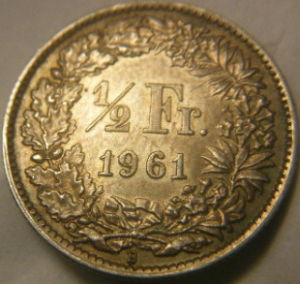 1961-1/2-Franc-Specimen-Or-Not