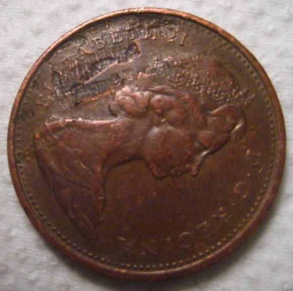 New-Planchet-Error---1967-Canadian-1-Cent
